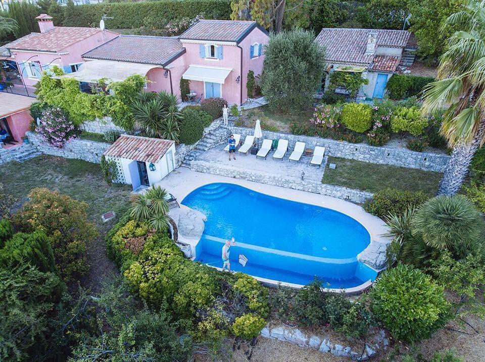 Le Mas De L'Aighetta Bed and Breakfast Èze Esterno foto